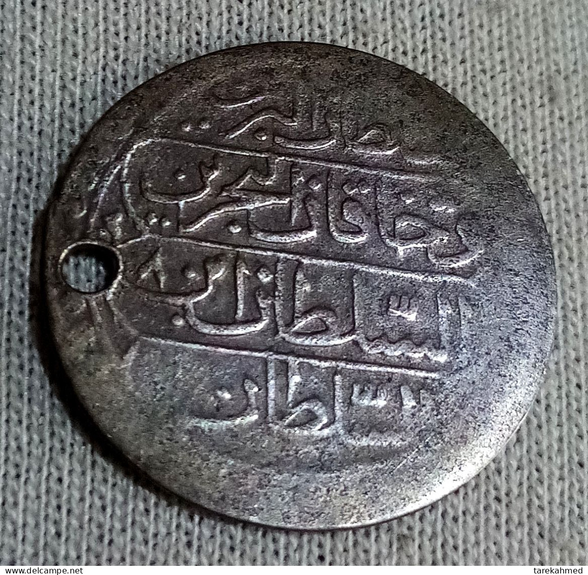 Ottoman Empire, V Rare Onluk - Mahmud II (Kostantiniyye Mint) 1223 /8 (1808) Billon (.465 Silver) • Gomaa - Turquia