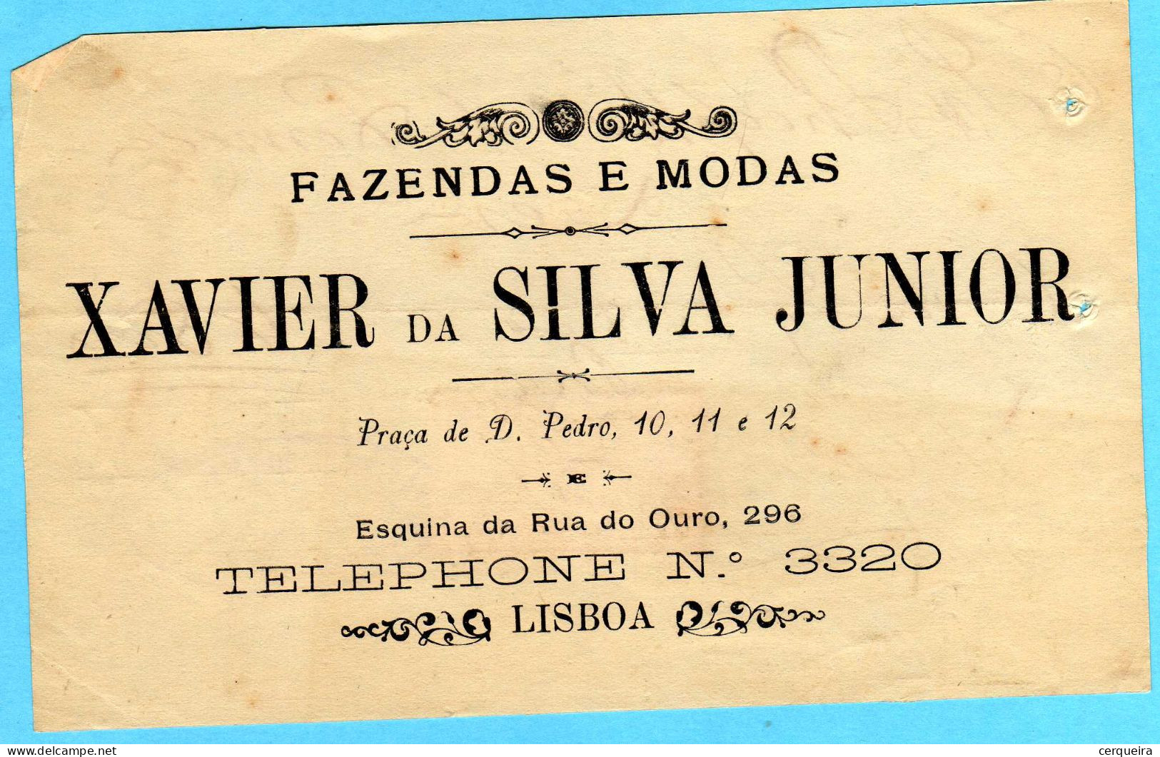 XAVIER DA SILVA JUNIOR - Lettres & Documents