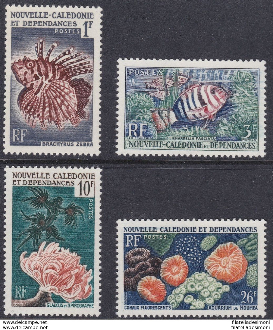 1959 NOUVELLE CALEDONIE - Yvert  N° 291/294 4 Valori  MNH/** - Sonstige & Ohne Zuordnung