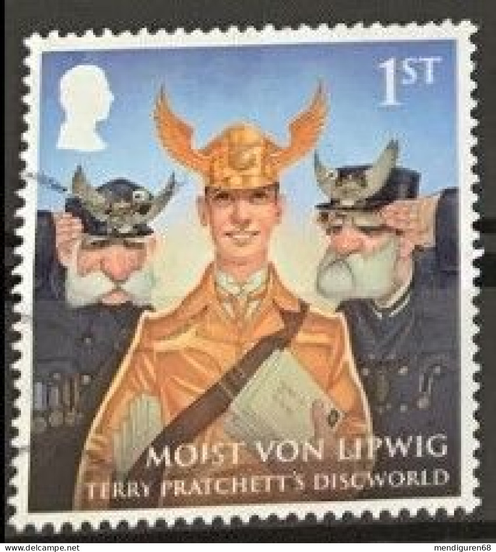 GROSSBRITANNIEN GRANDE BRETAGNE GB 2023 TERRY PRATCHETT'S DISCWORLD:MOIST VON LIPWIG 1ST SG 5056 MI 5255 YT 5646 SN 4407 - Used Stamps