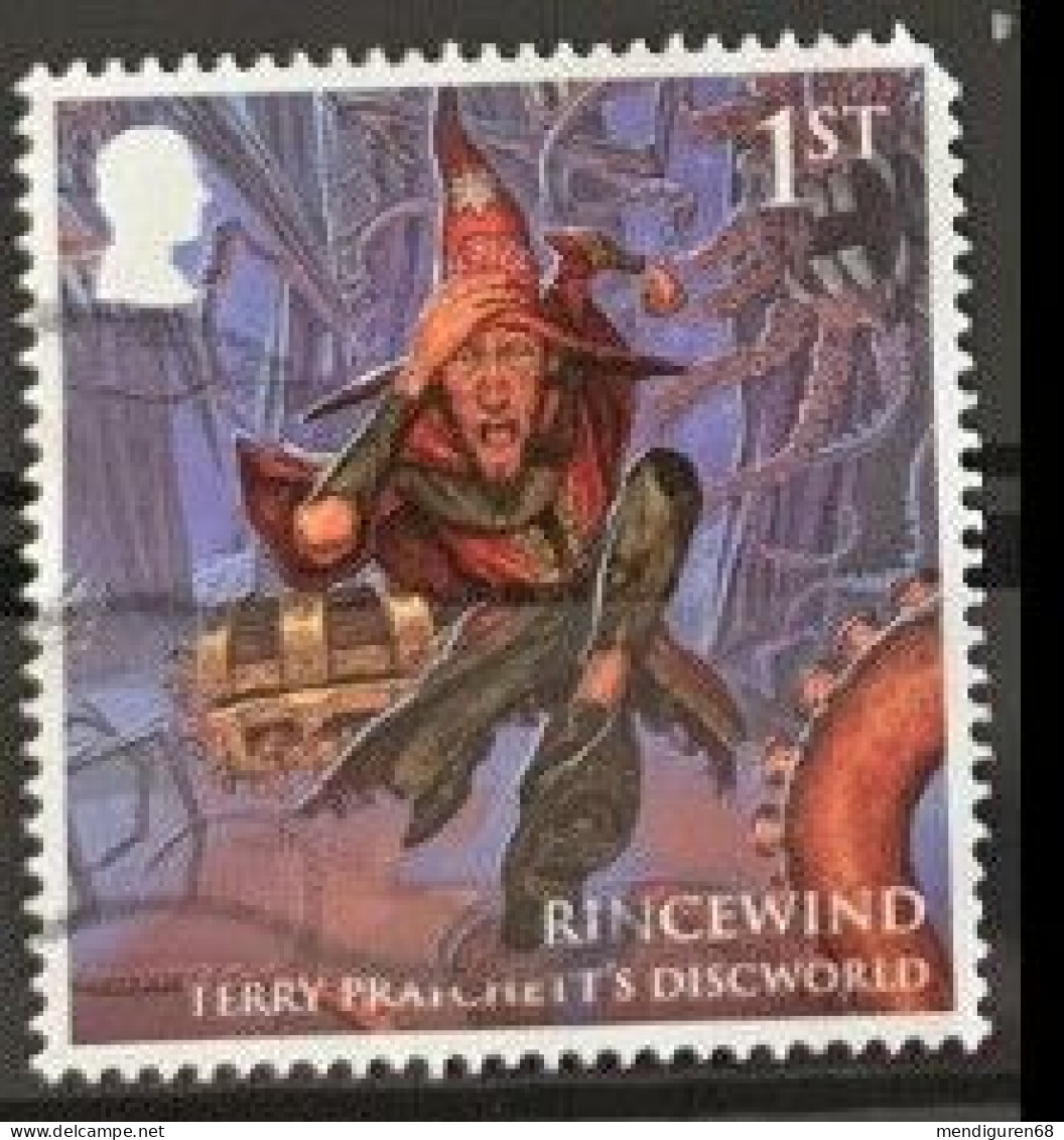 GROSSBRITANNIEN GRANDE BRETAGNE GB 2023 TERRY PRATCHETT'S DISCWORLD: RINCEWIND 1ST USED SG 5055 MI 5254 YT 5645 SN 4406 - Usati