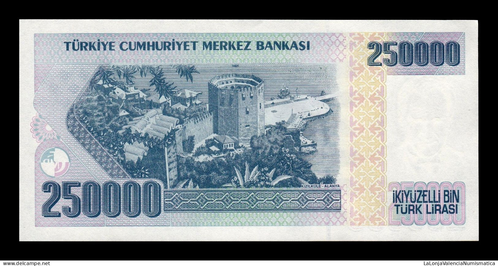 Turquia Turkey 250000 Lira L. 1970 (1998) Pick 211 Sc Unc - Türkei