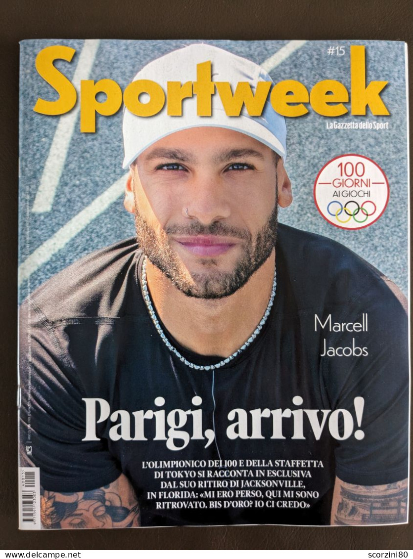 Sport Week N° 1193 (n° 15-2024) Marcell Jacobs - Deportes