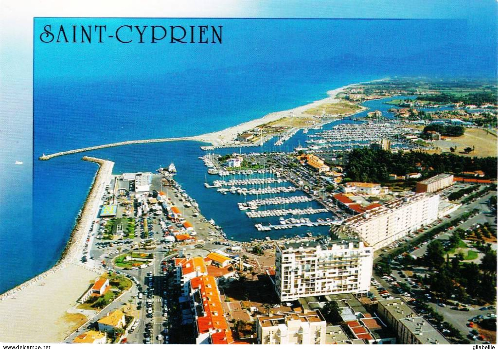 66 -  Pyrenees  Orientales - SAINT CYPRIEN - Vue Aerienne - Saint Cyprien