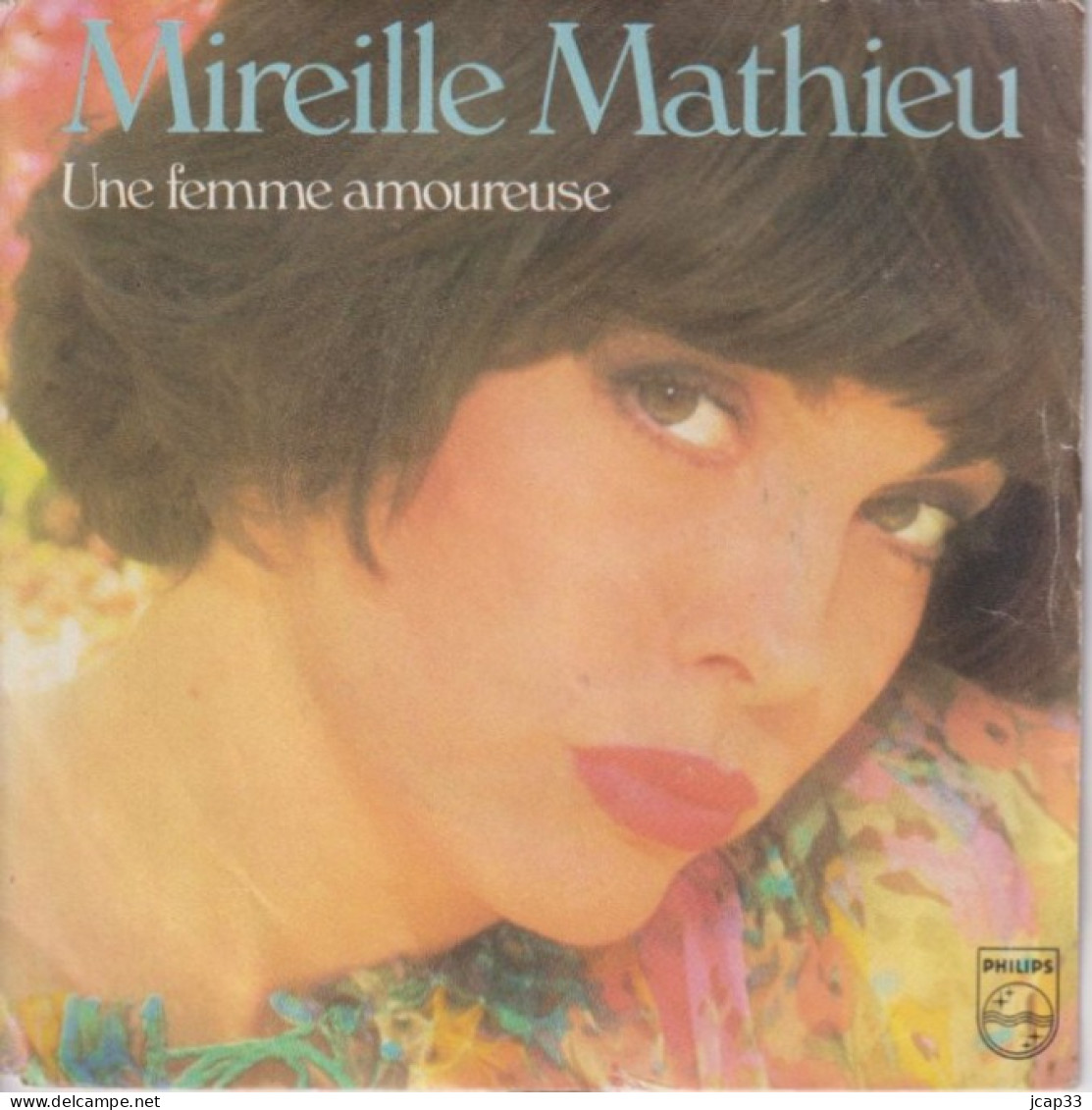 MIREILLE MATHIEU  -  LOT DE 3 45 T  -  UN ENFANT VIENDRA  - UNE FEMME AMOUREUSE - A BLUE BAYOU  - - Other - French Music