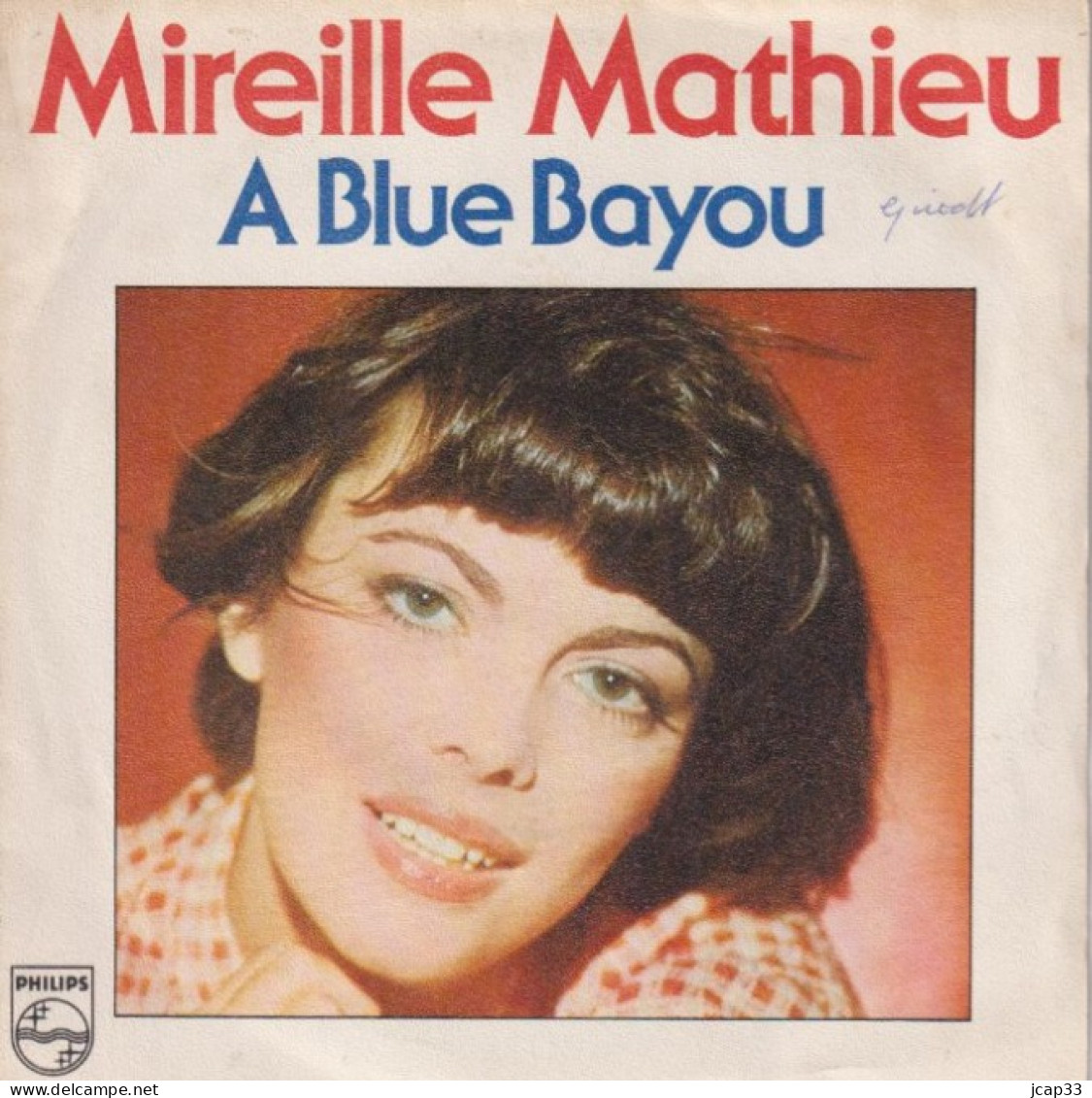 MIREILLE MATHIEU  -  LOT DE 3 45 T  -  UN ENFANT VIENDRA  - UNE FEMME AMOUREUSE - A BLUE BAYOU  -