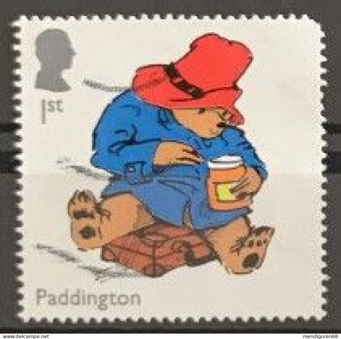 GROSSBRITANNIEN GRANDE BRETAGNE GB 2023 PADDINGTON: WITH A JAR OF MARMALADE USED DAMAGED SG 5063 MI 5279 YT 5670 SN 4413 - Gebraucht