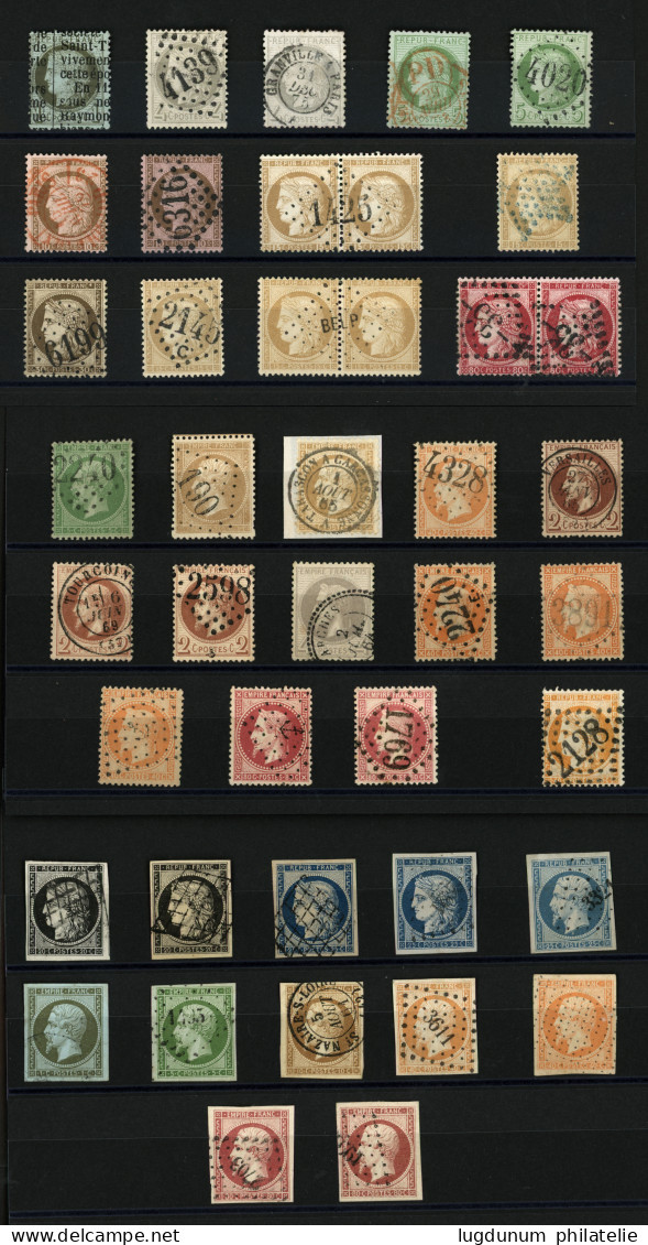 Magnifique Sélection De 42 Timbres Entre N°3 Et N°59 Avec Oblitérations Choisies. A Voir. Superbe. - 1871-1875 Cérès