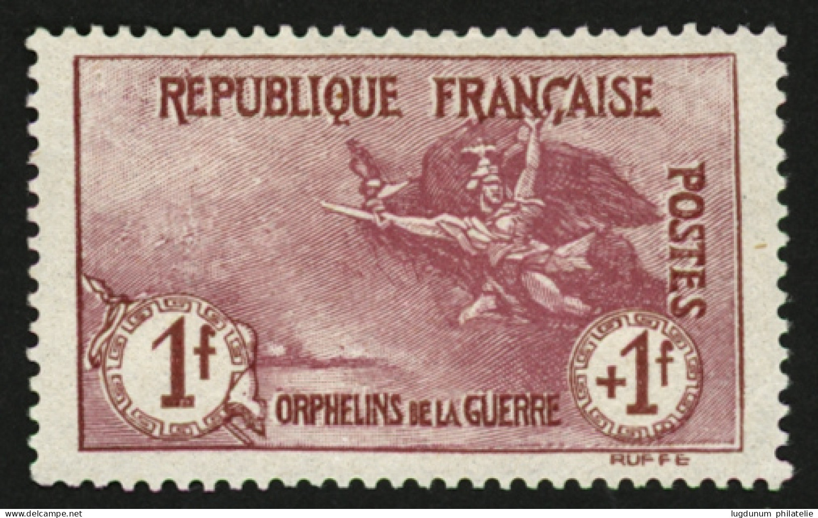 1F + 1F ORPHELINS (n°154) Neuf * (quasiment **). TB Centrage. Signé DIENA. Superbe. - Otros & Sin Clasificación