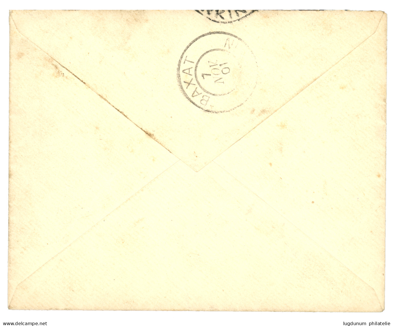 TONKIN : 1901 BAXAT TONKIN Sur Lettre Pour LAOKAY. TTB. - Andere & Zonder Classificatie