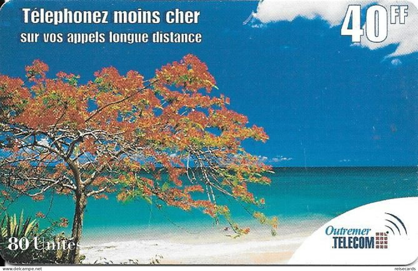 France: Prepaid Outremer Telecom Beach - Sonstige & Ohne Zuordnung