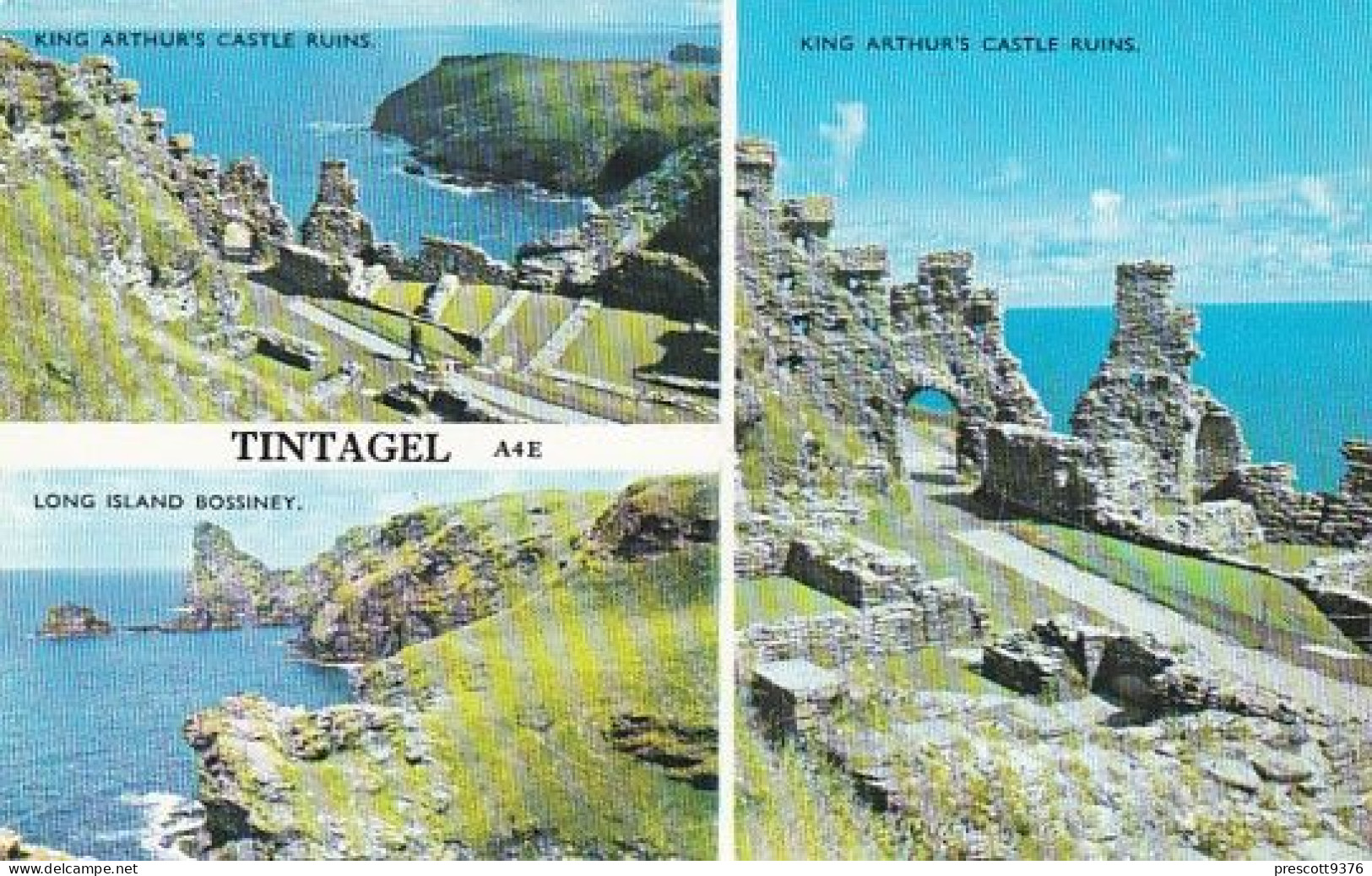 Tintagel - Multiview - Cornwall - Unused Postcard - Cor2 - Autres & Non Classés