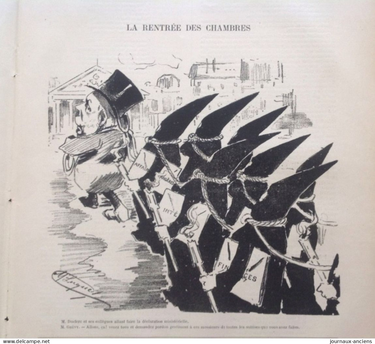 1882 LE MONDE PARISIEN - Octave FEUILLET - HUMBERT 1er GARE DE ROME - RENTRÉE DES CHAMBRES - EXPOSITION DE BORDEAUX - Zeitschriften - Vor 1900