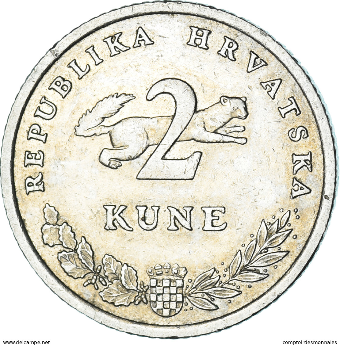 Monnaie, Croatie, 2 Kune, 2000 - Croazia