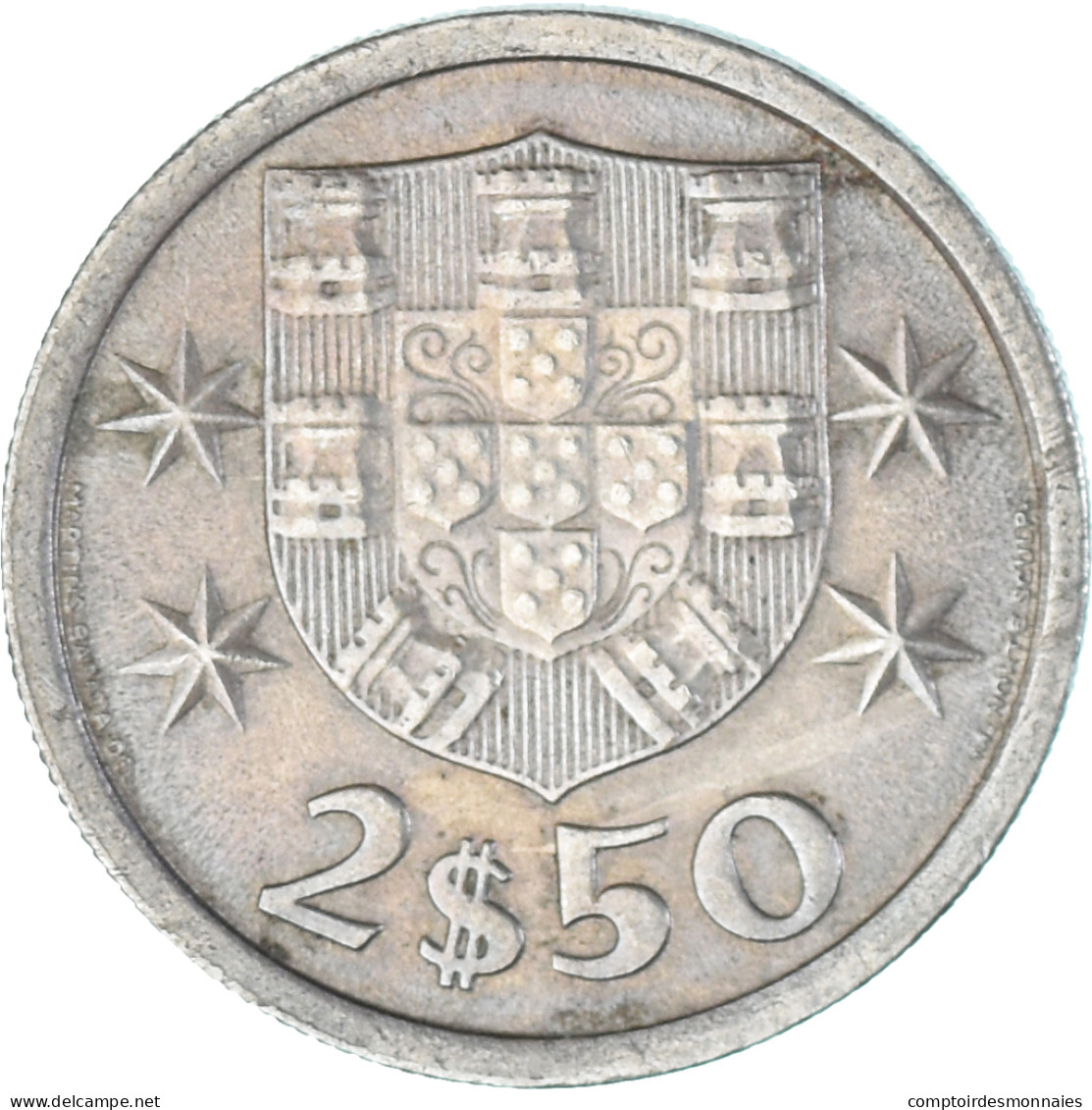 Monnaie, Portugal, 2-1/2 Escudos, 1965 - Portugal
