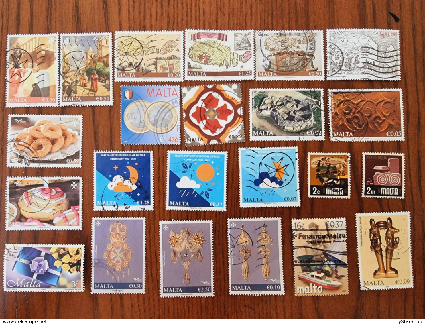 Malta Stamps Lot - Used - Various Themes - Malte