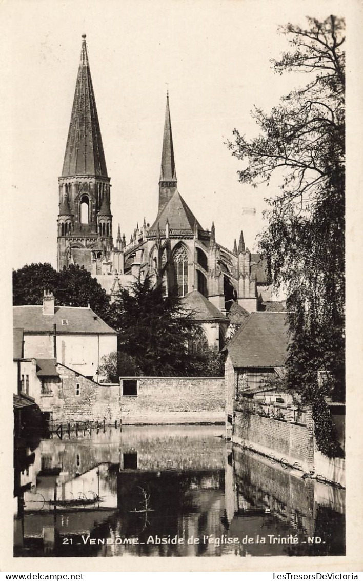 FRANCE - Vendôme - Abside De L'église De La Trinité - Carte Postale Ancienne - Vendome