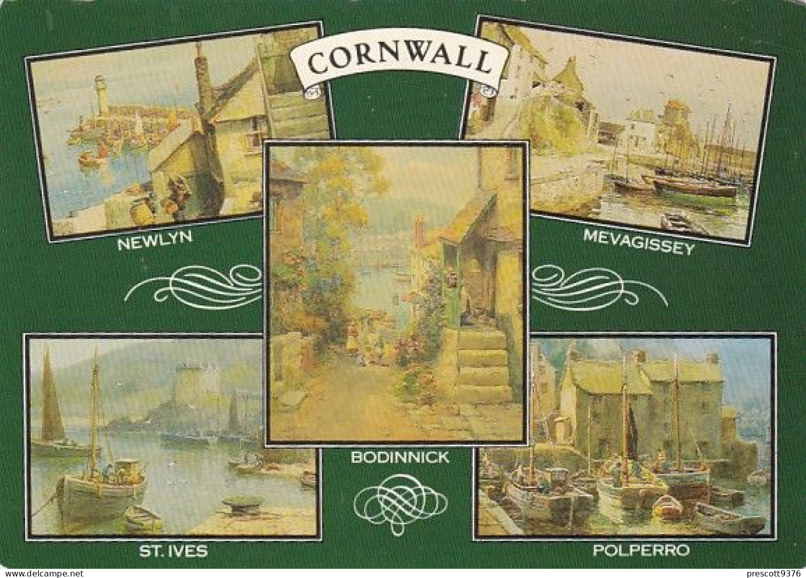 Cornwall - Multiview - Cornwall - Unused Postcard - Cor2 - Autres & Non Classés