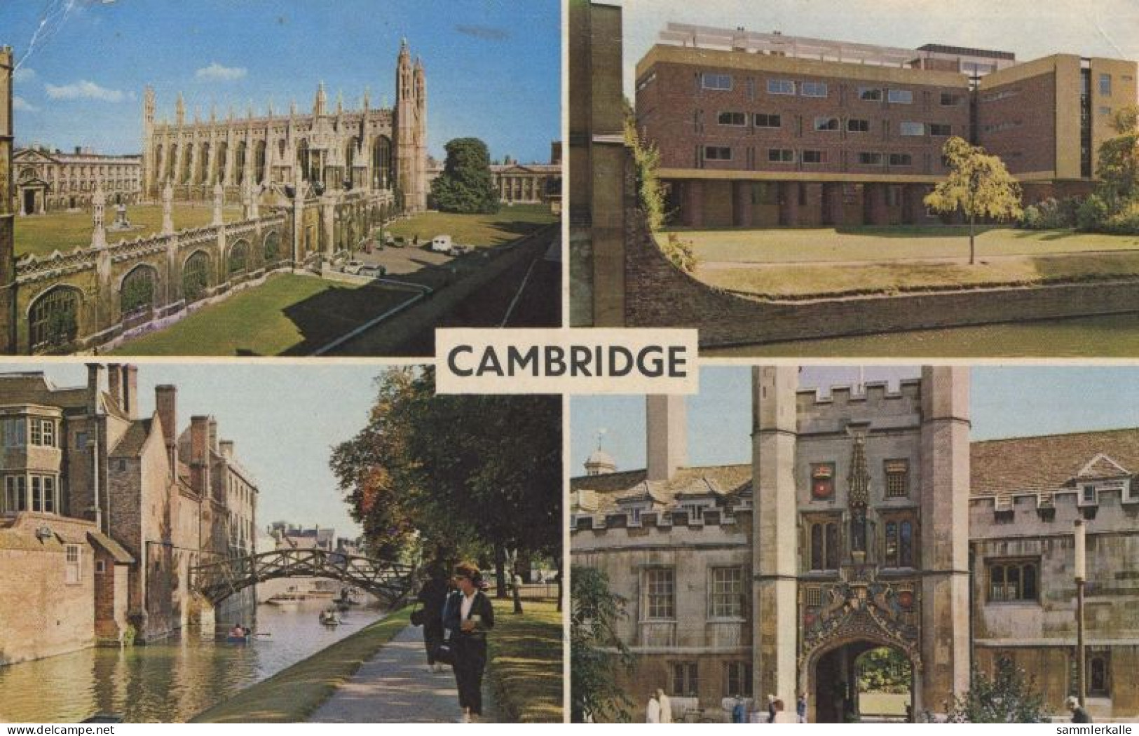 128789 - Cambridge - Grossbritannien - 4 Bilder - Cambridge