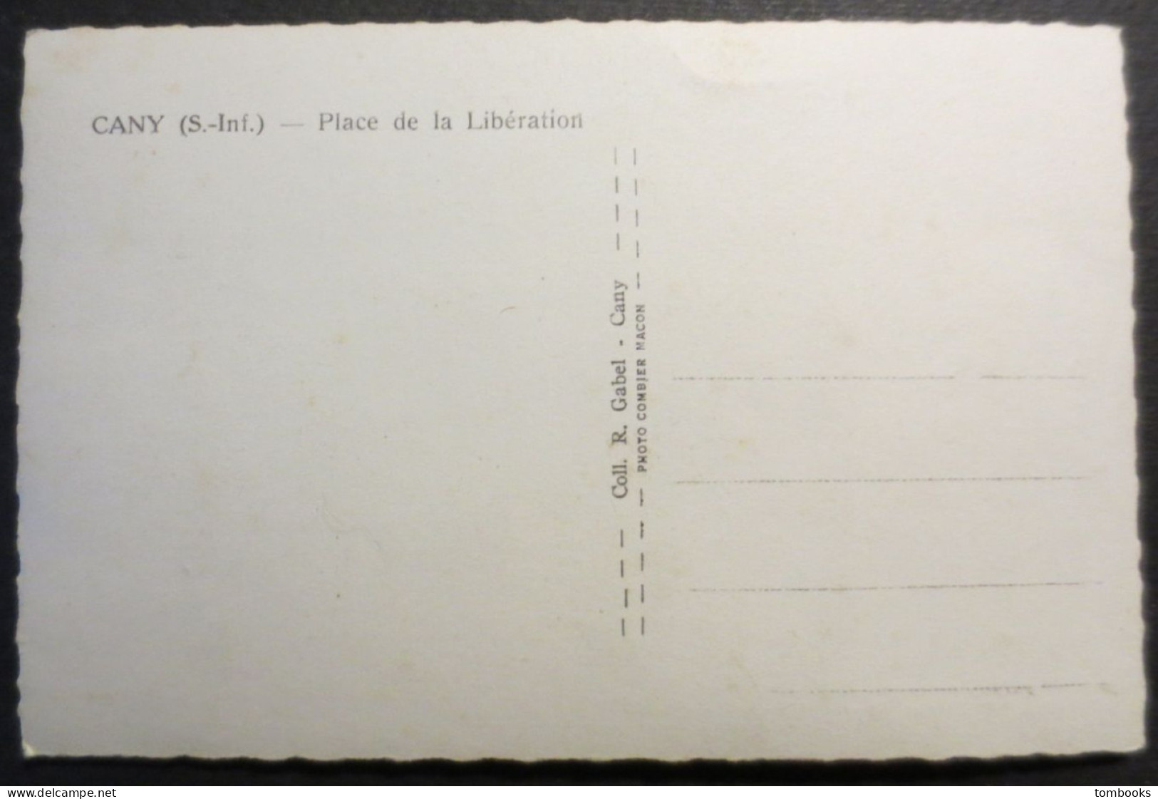 76 - Cany - CPSM - Place De La Libération  - Collection R. Gabel à Cany - TBE - - Cany Barville