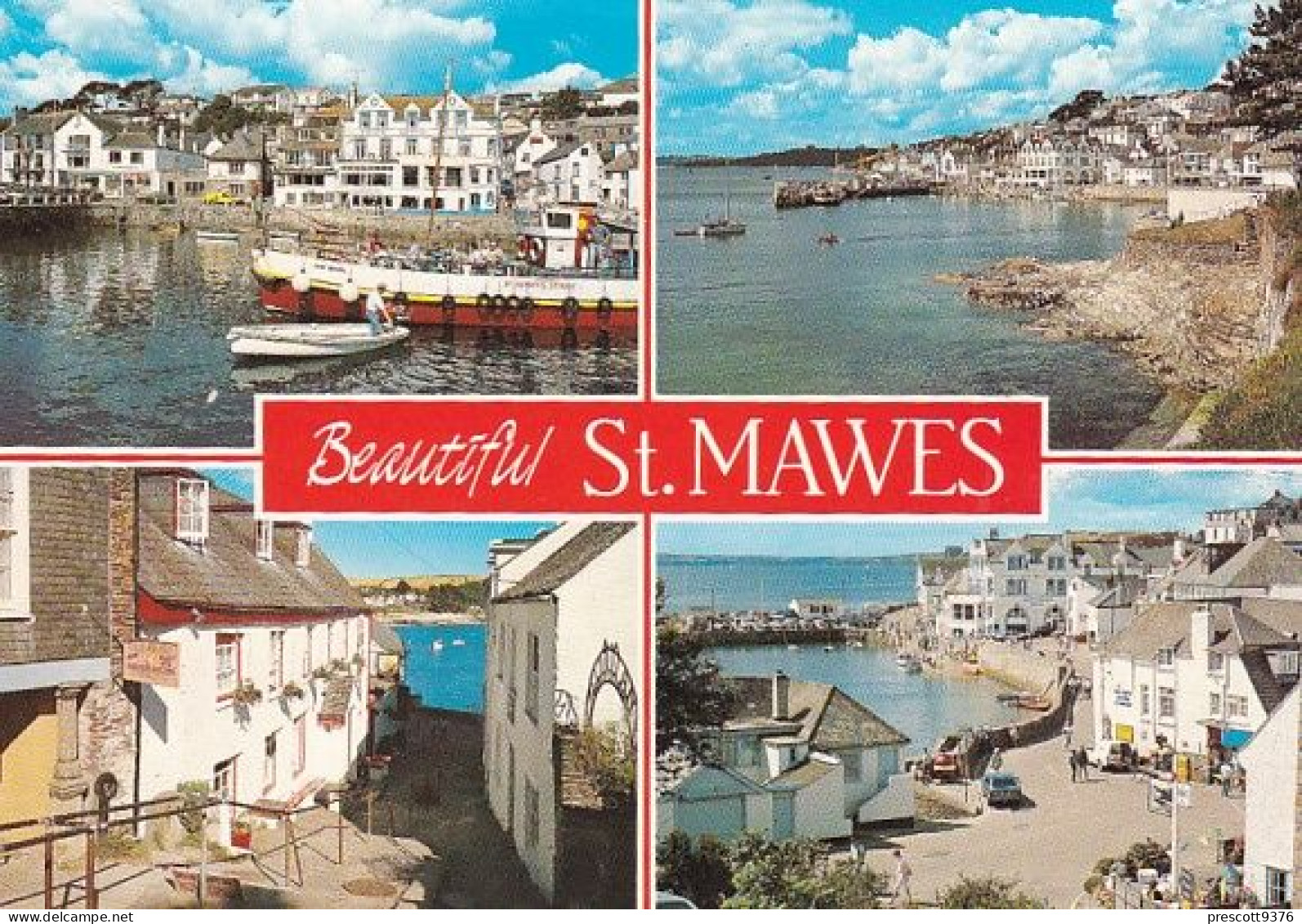 Beautiful St Mawes - Multiview - Cornwall - Unused Postcard - Cor2 - Other & Unclassified