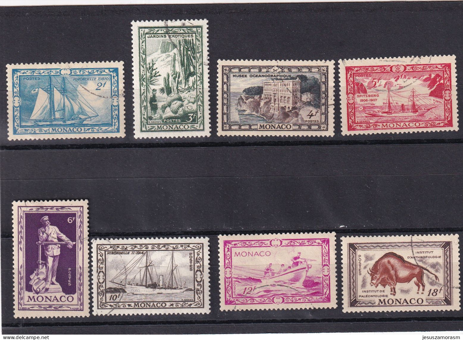 Monaco Nº 324 Al 331 Usados - Used Stamps