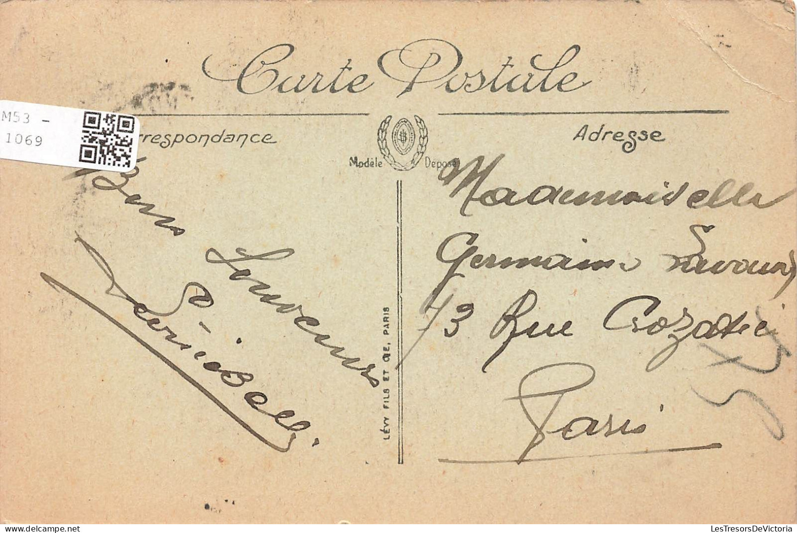 FRANCE - Dinard - Vue Sur La Malouine - L L  - Barque - Vue Sur La Mer - Les Maisons Proches - Carte Postale Ancienne - Dinard