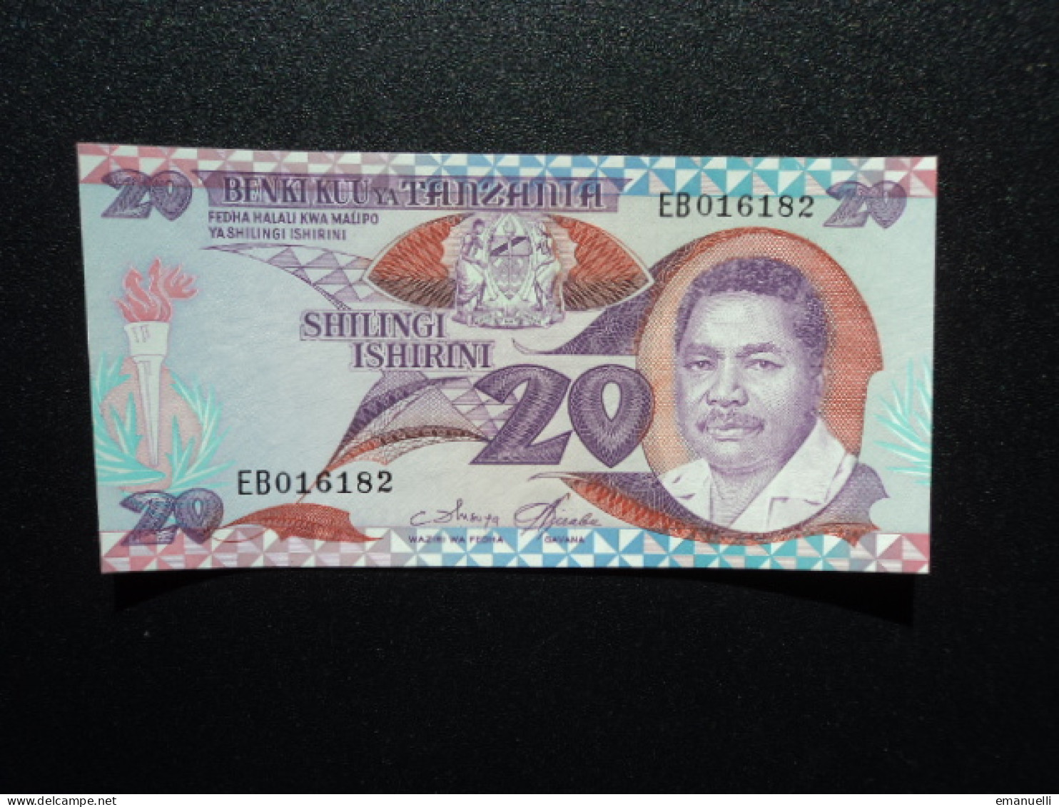 TANZANIE * : 20 SHILINGI  ND 1987   P 15     NEUF - Tanzania