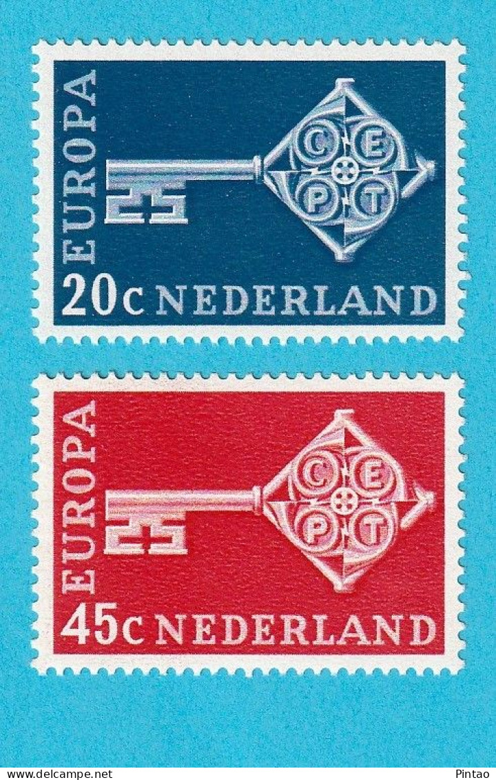 NDL0751- HOLANDA 1968 SCOTT 452_ 53- MNH (EUROPA CEPT) - Ungebraucht