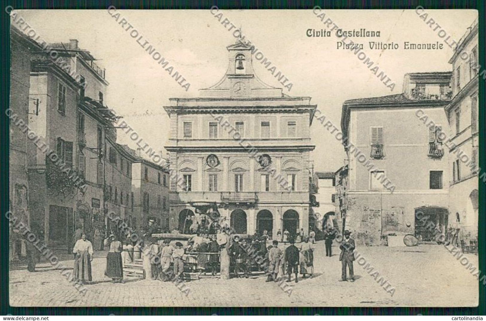 Viterbo Civita Castellana FORO STRAPPINO Cartolina EE4912 - Viterbo