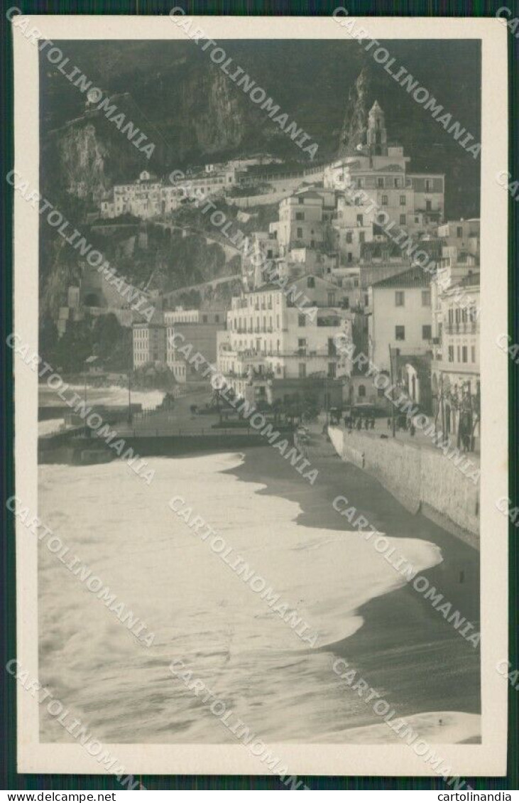 Salerno Amalfi Foto Cartolina KV6877 - Salerno