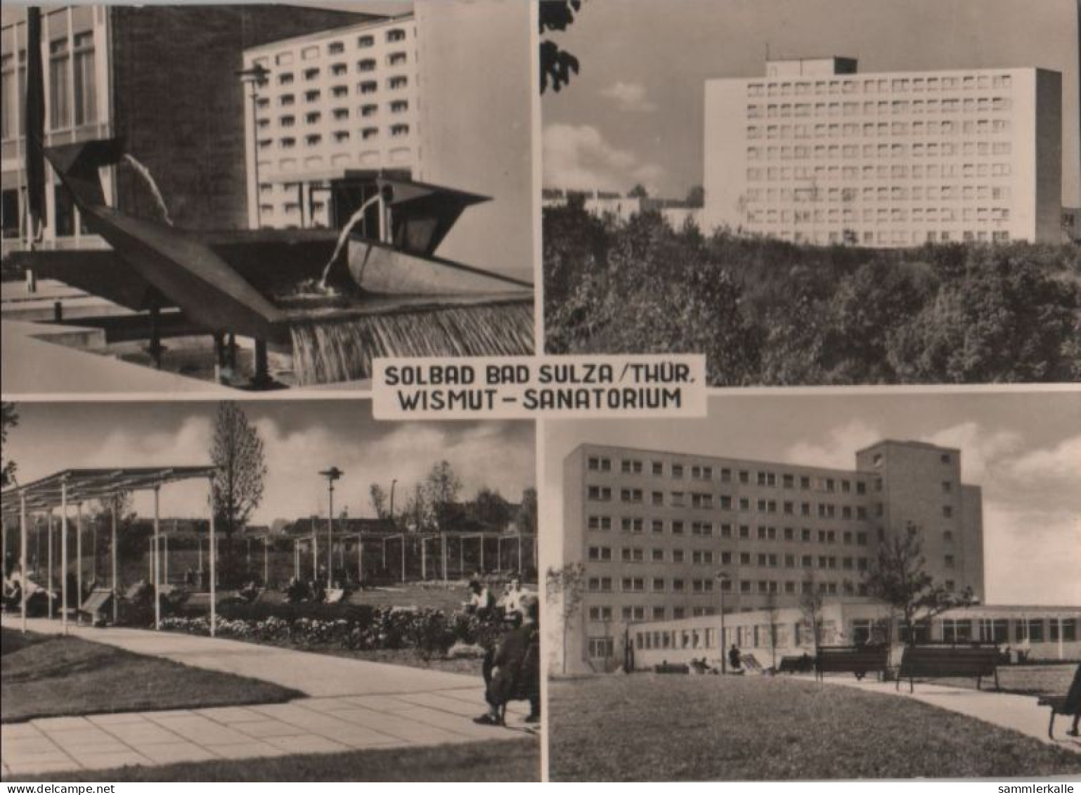 56291 - Bad Sulza - Wismut-Sanatorium - 1971 - Bad Sulza