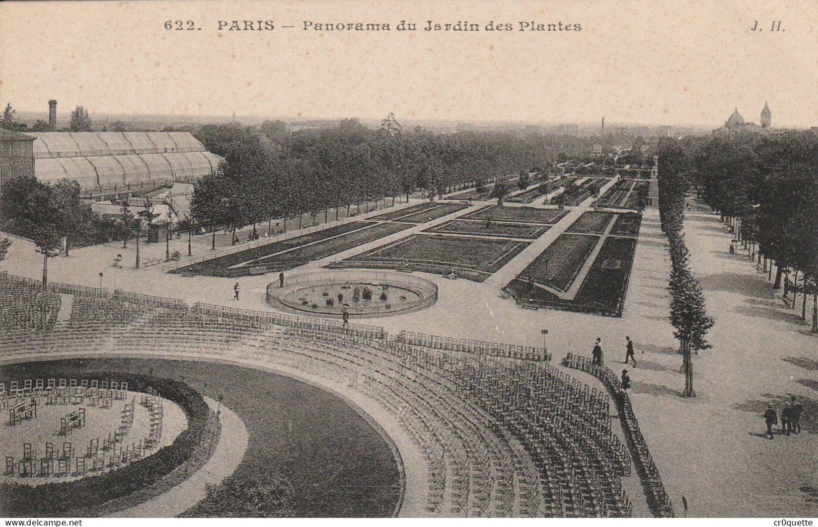 # 75000 PARIS / LOUVRE - CARROUSEL - ST JEAN De DIEU - CLUNY - BUTTES CHAUMONT - JARDIN Des PLANTES Etc...(lot De 11 CP) - Parcs, Jardins