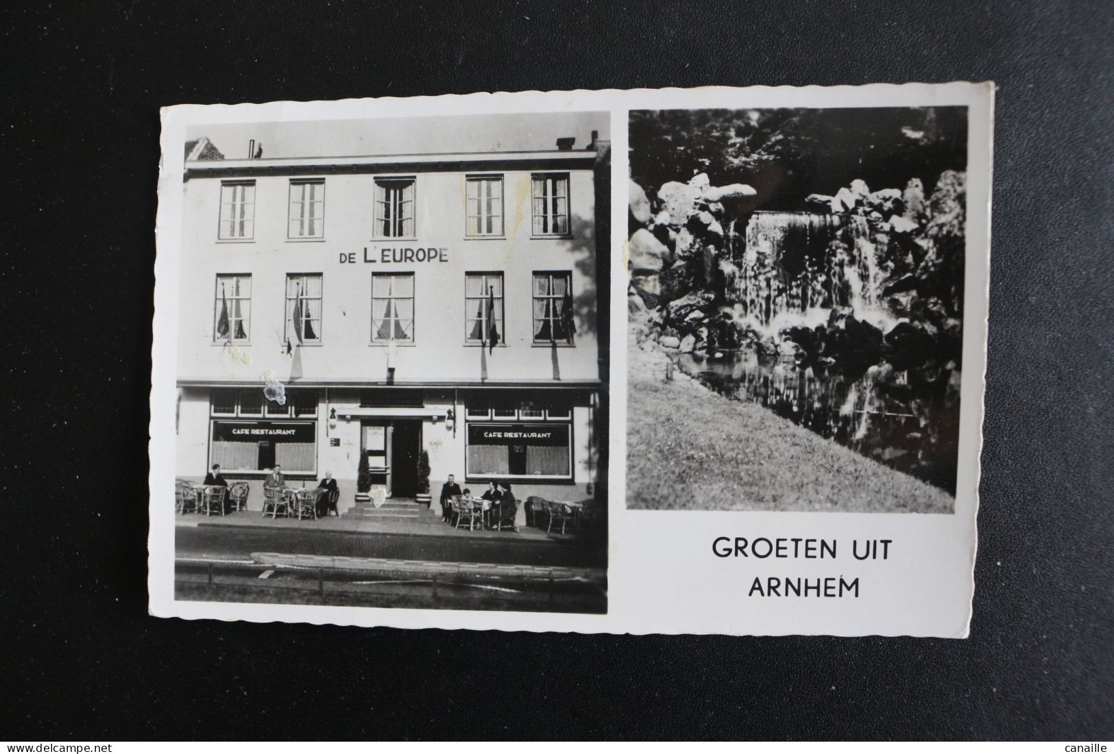 S-C-31 / Pays-Bas - Gelderland - Arnhem.   Groeten Uit Arnhem  Hotel - De L'Europe / 1961 - Arnhem