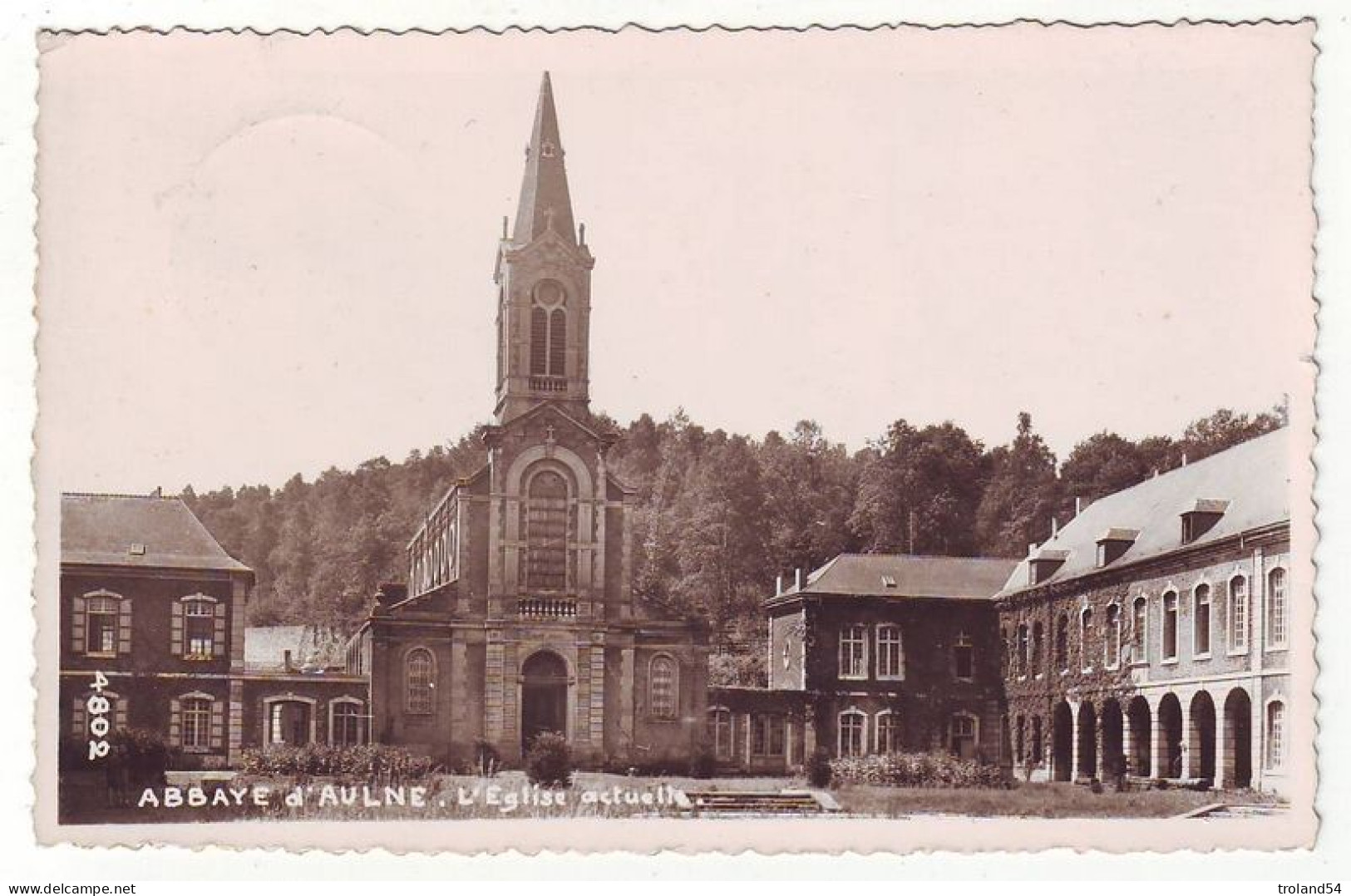 Ma Réf 510 - THUIN - Abbaye D'Aulne , L'église Actuelle - Editions MOSA - Thuin