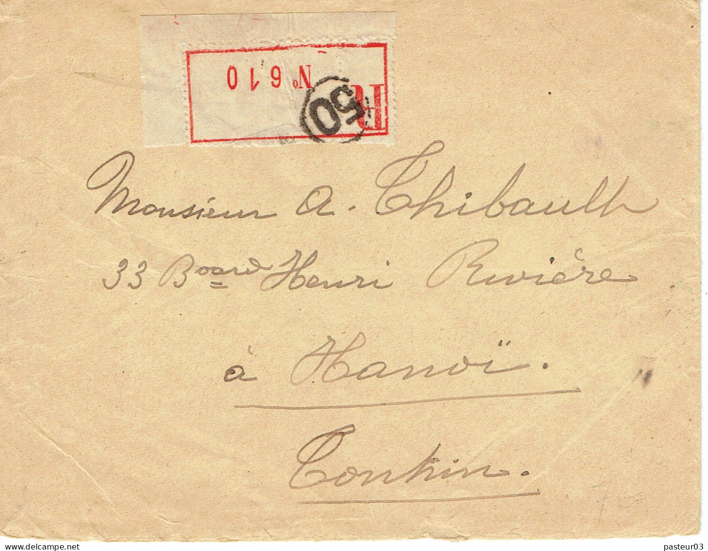 Tarifs Postaux France Du 09-08-1926 (67) Pasteur N° 179 1,00 F. + Pasteur 20 C. + Semeuse 40 C. + 15 C.  LR 2ème échelon - 1922-26 Pasteur