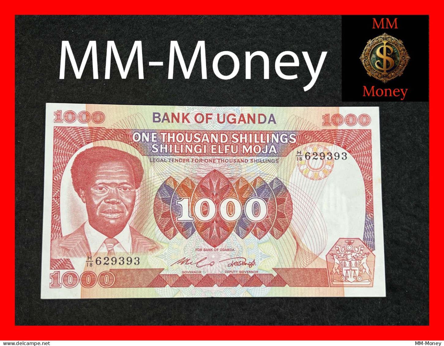 UGANDA  1.000  1000  Shillings  1983  P. 23      AU \ UNC - Ouganda