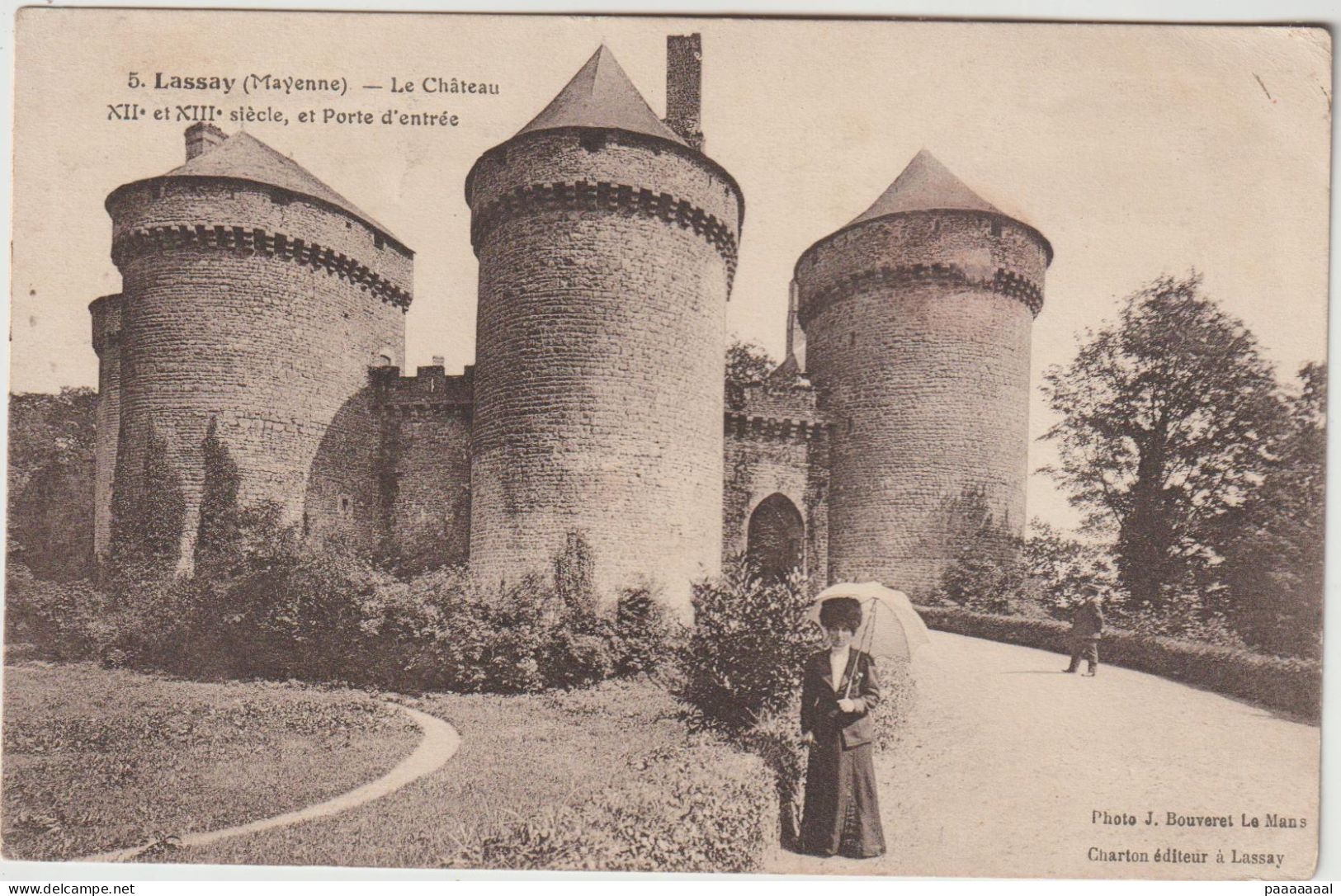 LASSAY  LE CHATEAU ET PORTE D ENTREE - Lassay Les Chateaux