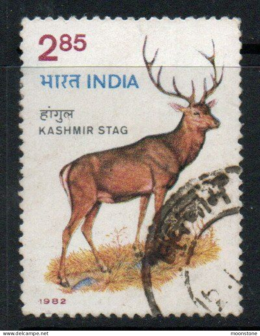 India 1982 Wildlife Conservation Stag, Used , SG 1052 (E) - Gebruikt