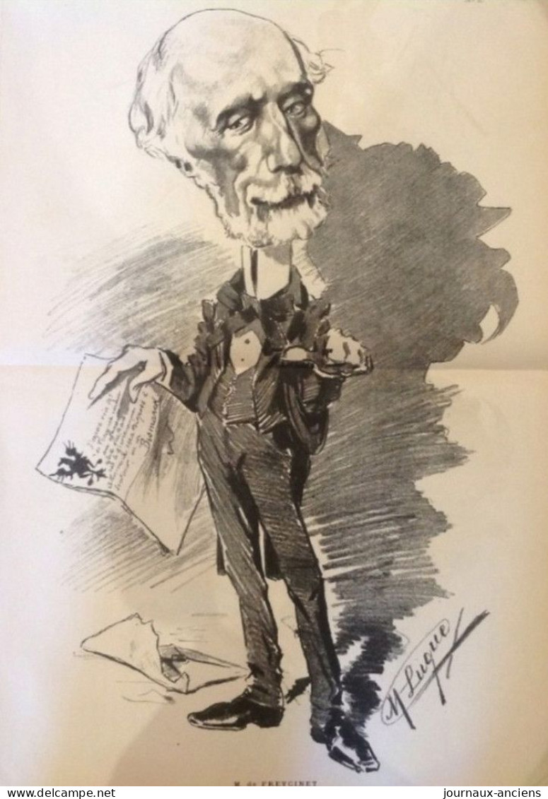 1882 LE MONDE PARISIEN - CARICATURE Mr FREYCINET - AFFAIRES D'EGYPTE - RECHERCHE MINISTERE - JARDIN D'ACCLIMATATION - Zeitschriften - Vor 1900