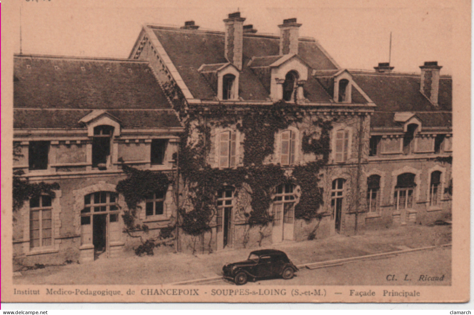 SEINE ET MARNE-Souppes Sur Loing-Institut Médico-Pédagogique De Chancepoix-Façade Principal - Cl LR - Souppes Sur Loing