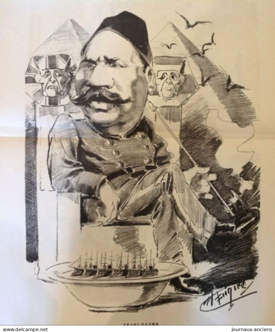 1882 LE MONDE PARISIEN - ARABI PACHA - PARIS CRISE MUNICIPALE Mr FLOQUET - CHUTE D'UN MINISTRE PAR UN COCHINCHINOIS - Zeitschriften - Vor 1900