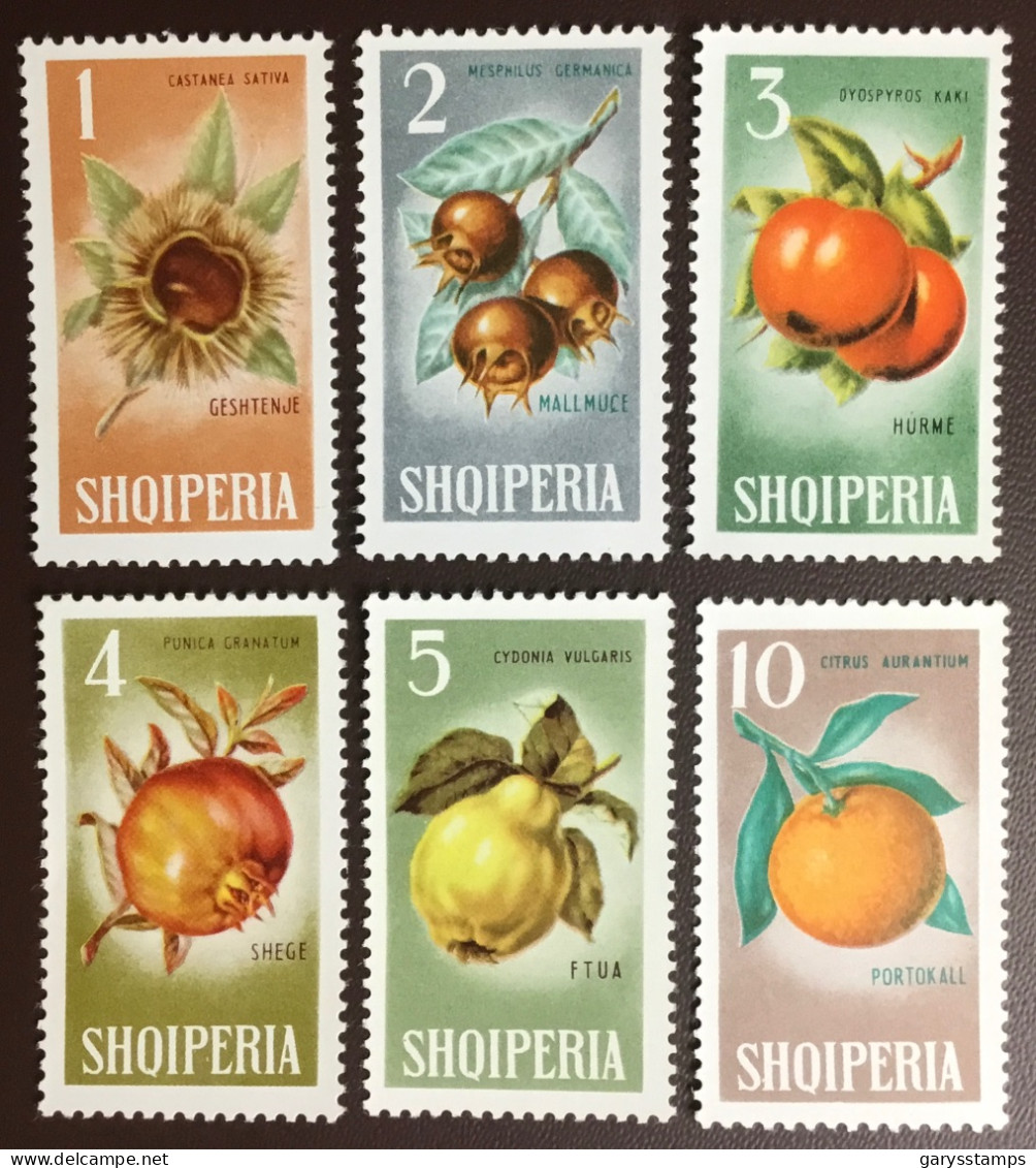 Albania 1965 Fruits MNH - Frutta