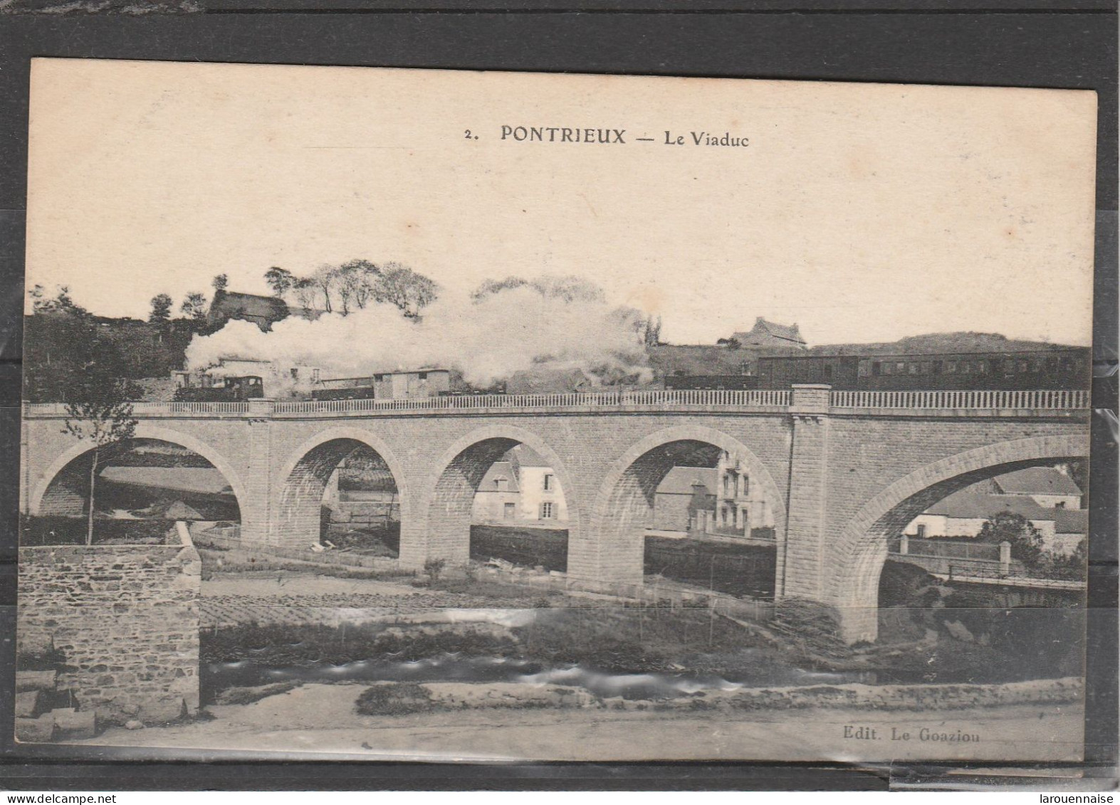 22 - PONTRIEUX - Le Viaduc - Pontrieux