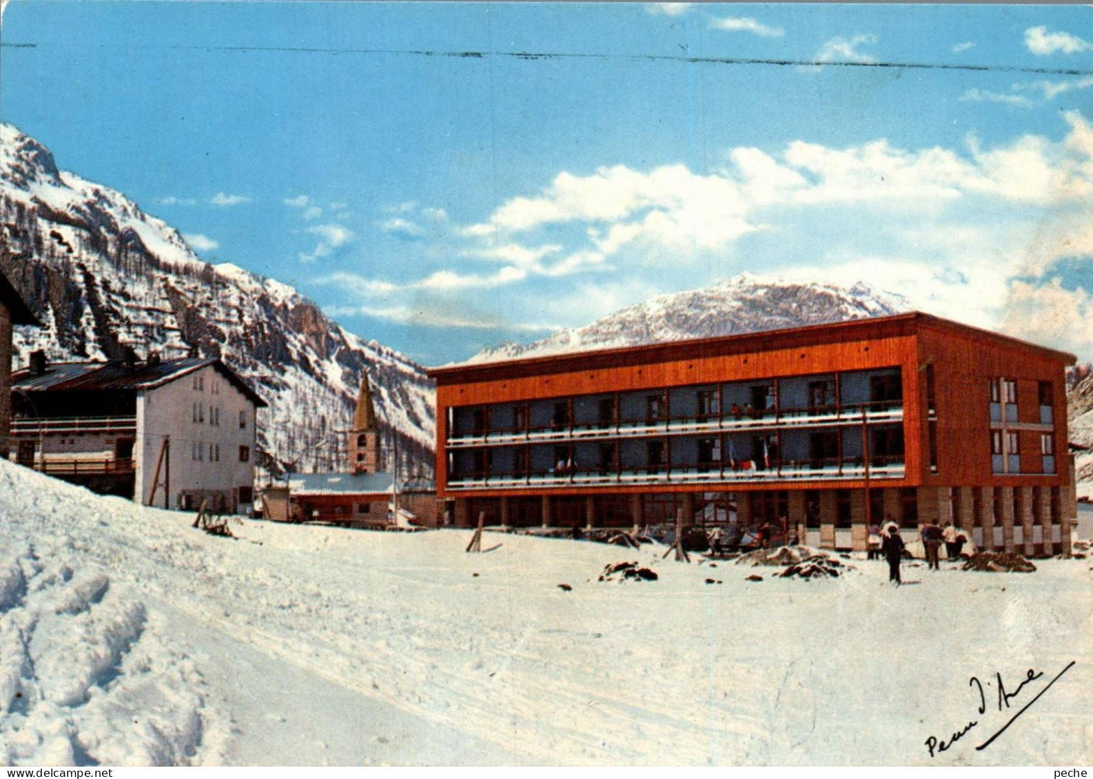 N°1194 Z -cpsm Val D'Isère -le Centre Ucpa- - Val D'Isere