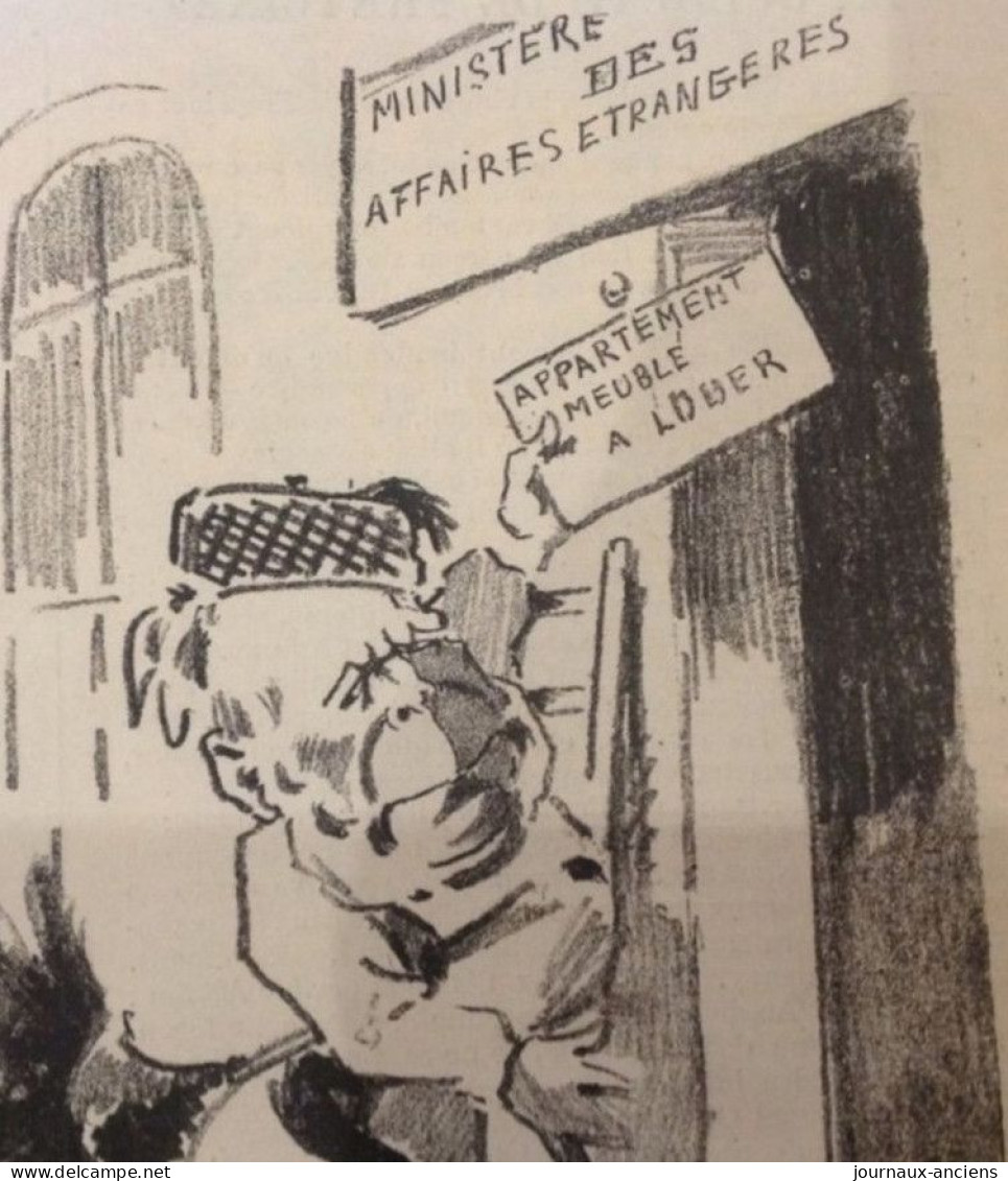 1882 LE MONDE PARISIEN - LA CRISE CLEMENCEAU GREVY FREYCINET - LA RUE GARIBALDI - MINISTERE DES AFFAIRES ÉTRANGÈRES - Zeitschriften - Vor 1900