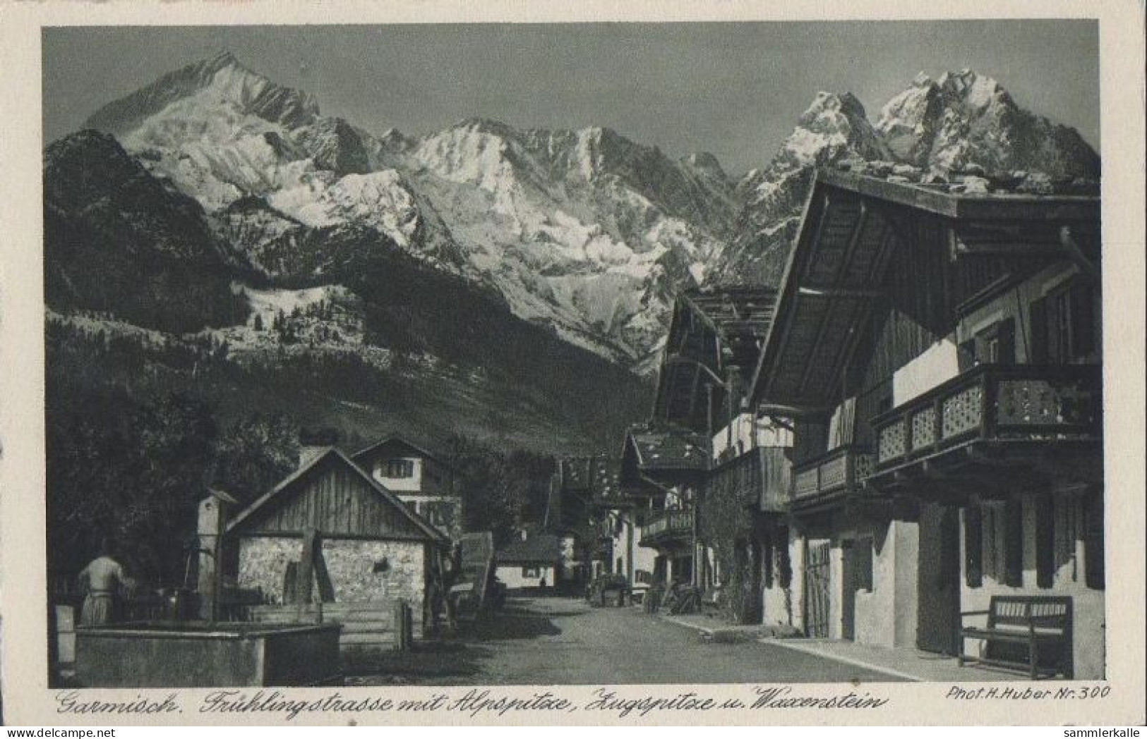 34084 - Garmisch-Partenkirchen - Frühlingstrasse - Ca. 1950 - Garmisch-Partenkirchen