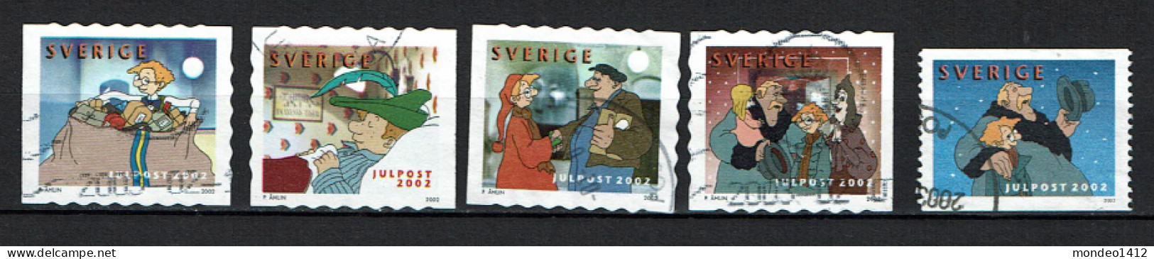 Sweden 2002 - Karl-Bertil Jonsson's Christmas  - Used - Gebruikt