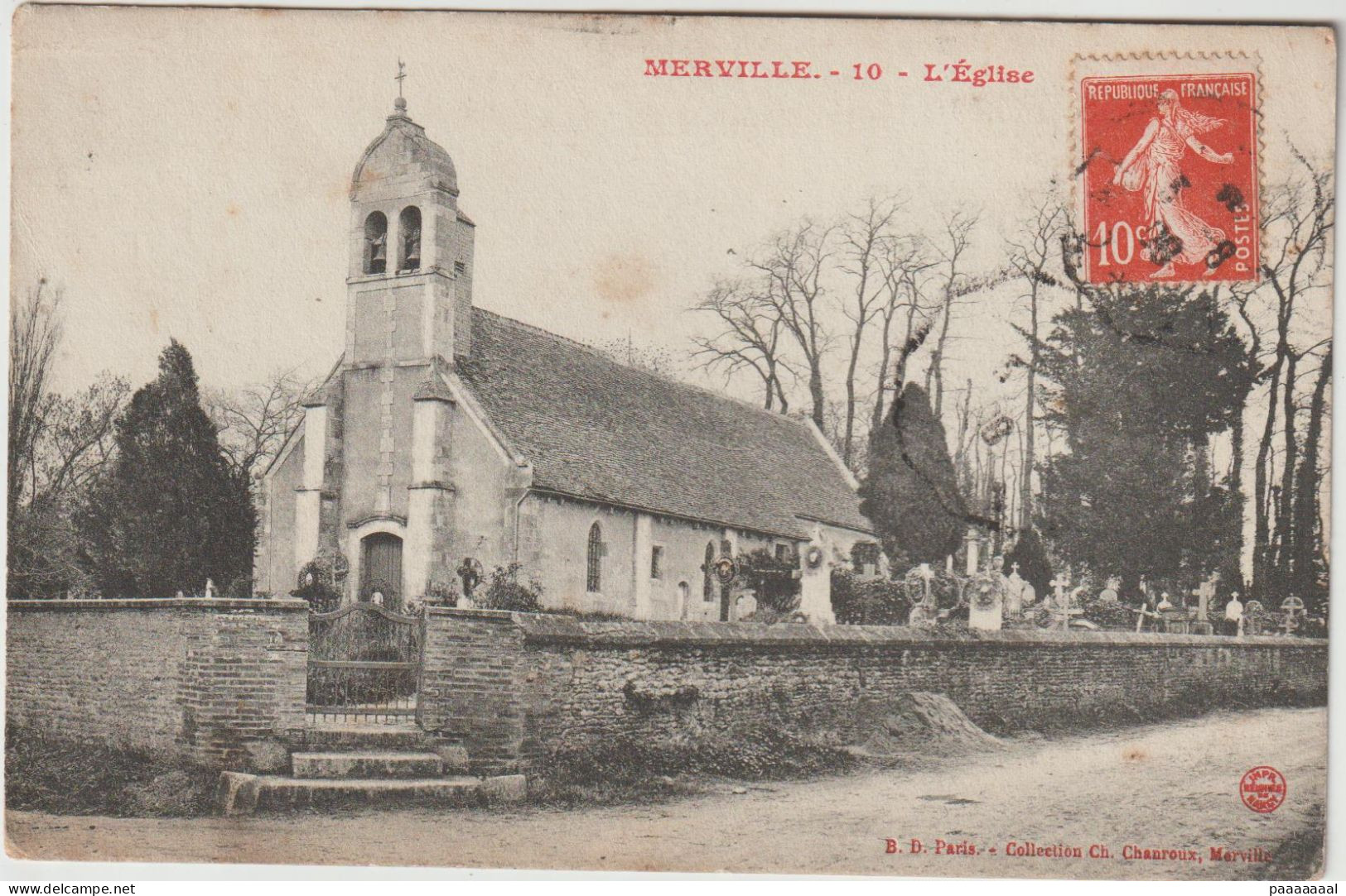 MERVILLE  L EGLISE - Merville