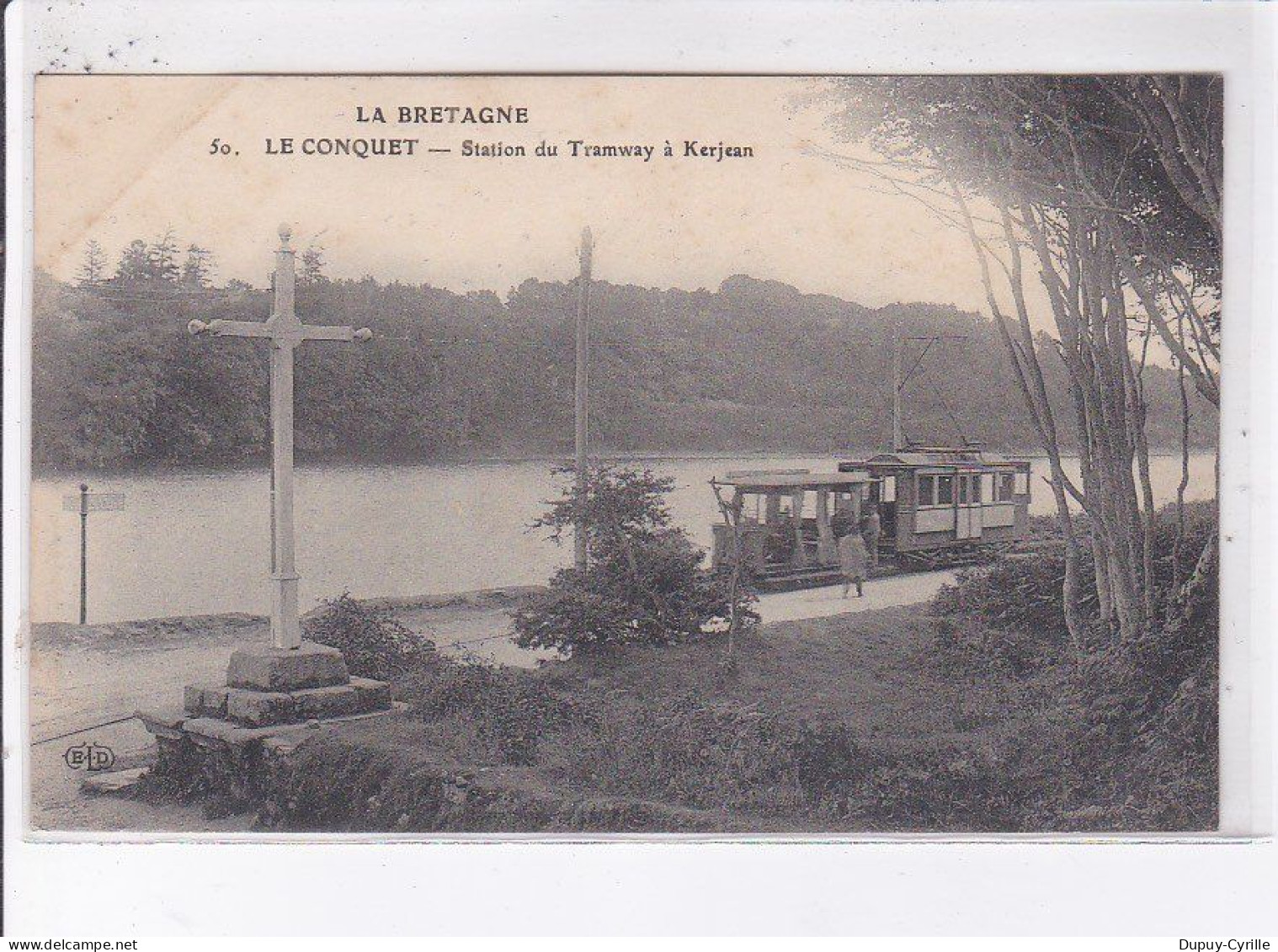 LE CONQUET: Station Du Tramway à Kerjean - Très Bon état - Le Conquet